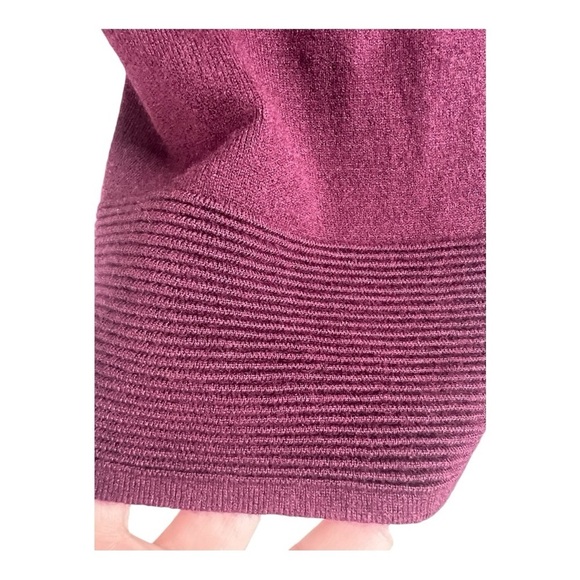 Stitch Fix Cranberry Super Soft Open Front Cardifan 3/4 Button Detail Sleeves - Picture 4 of 11